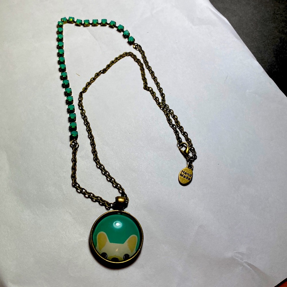 French Bulldog necklace
